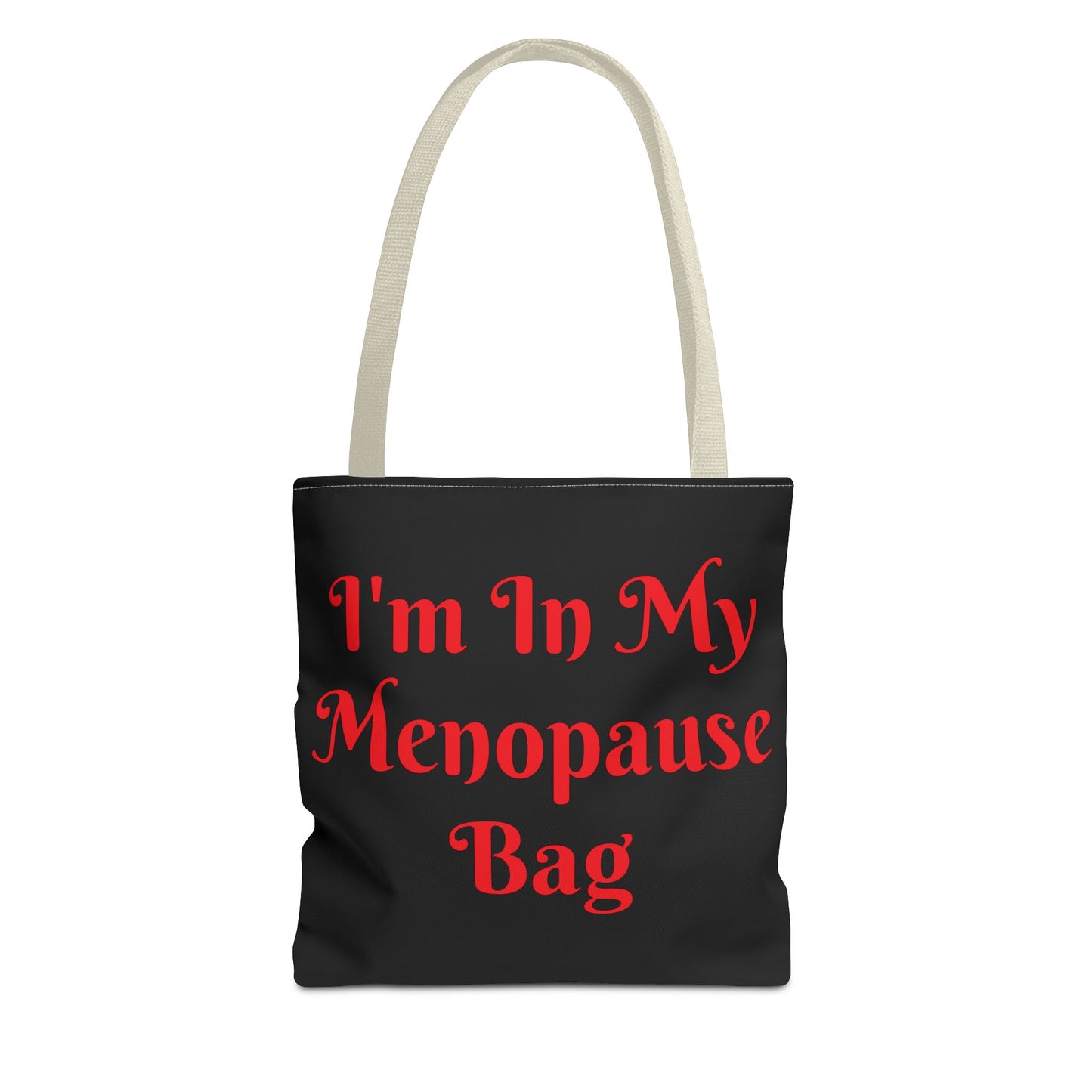 Menopause Tote Bag - Cute & Stylish Carry-All for Menopause Assistance Tool Kit
