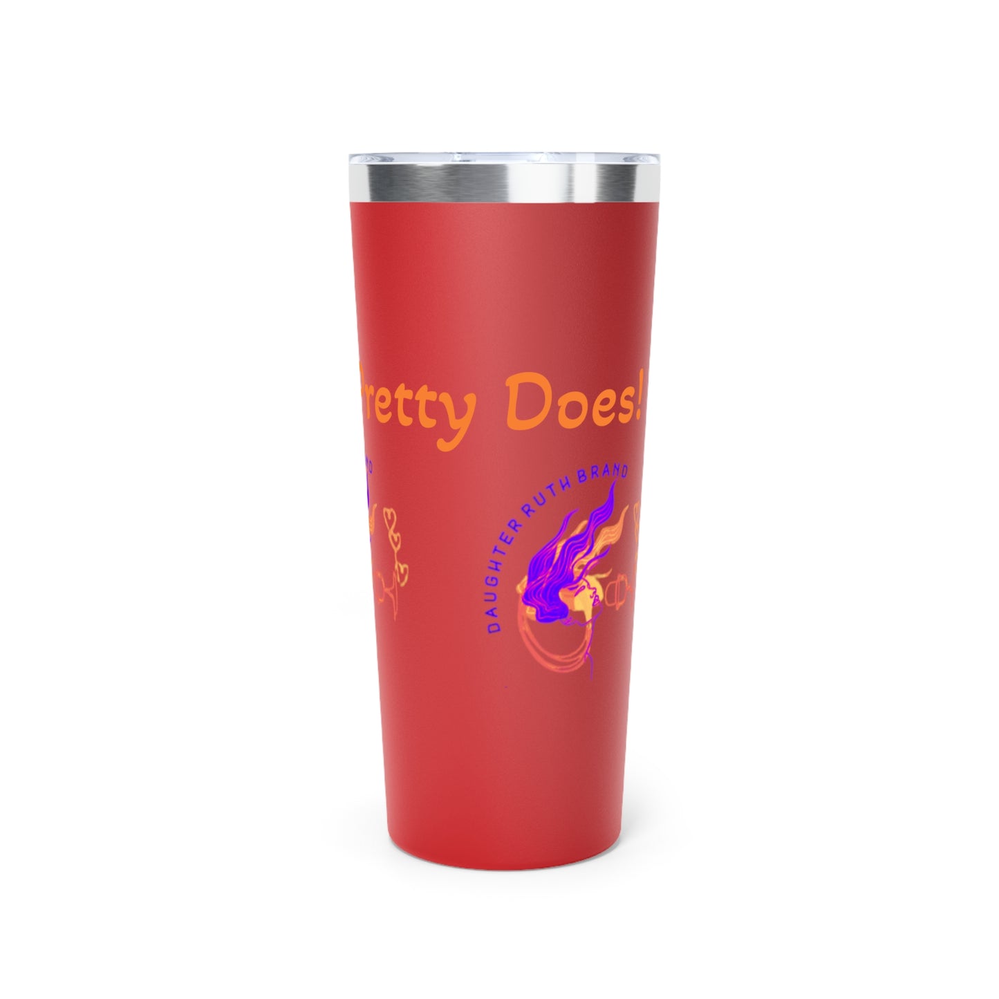 Copper Vacuum Insulated Pretty Girl Tumbler, 22oz