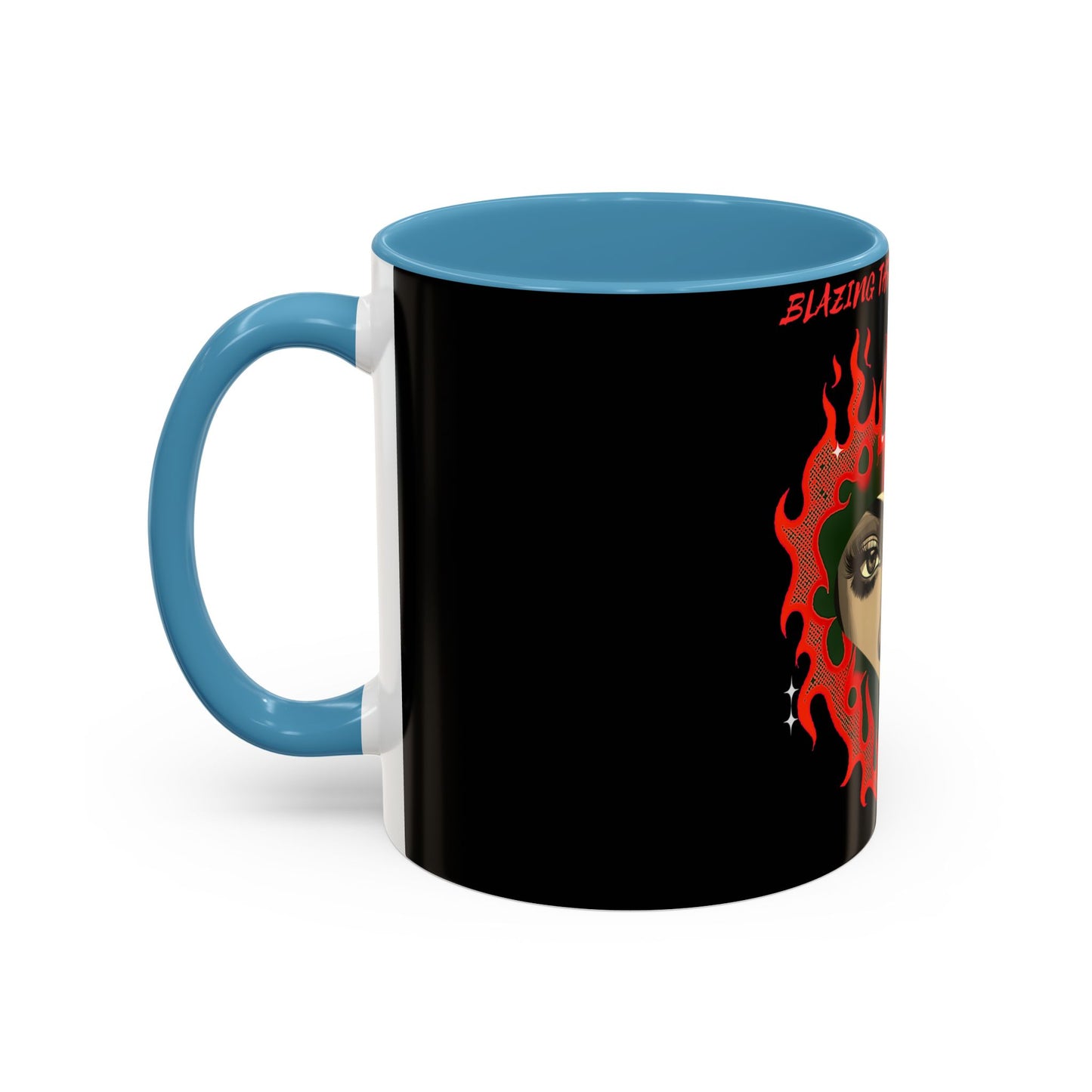 Sassy Accented Mug - Blazing Through Menopause - 11 or 15oz