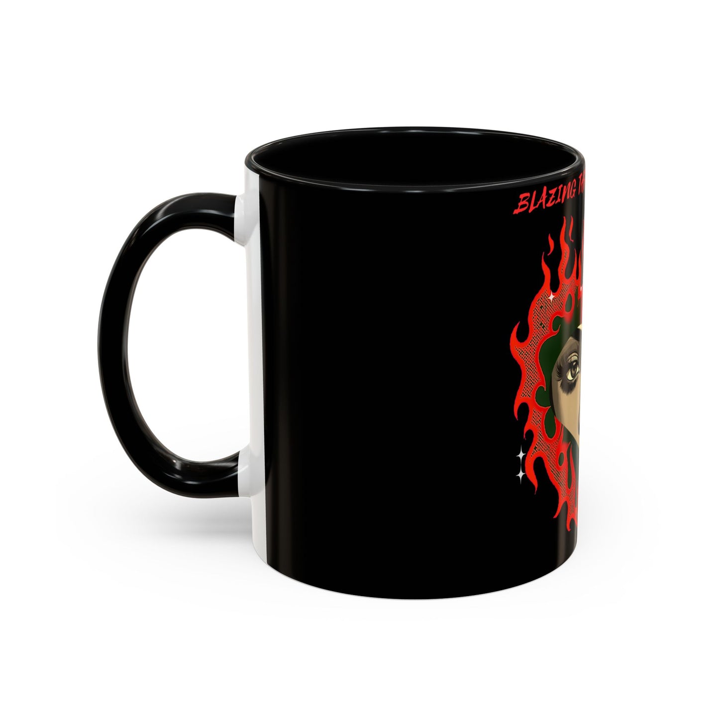 Sassy Accented Mug - Blazing Through Menopause - 11 or 15oz