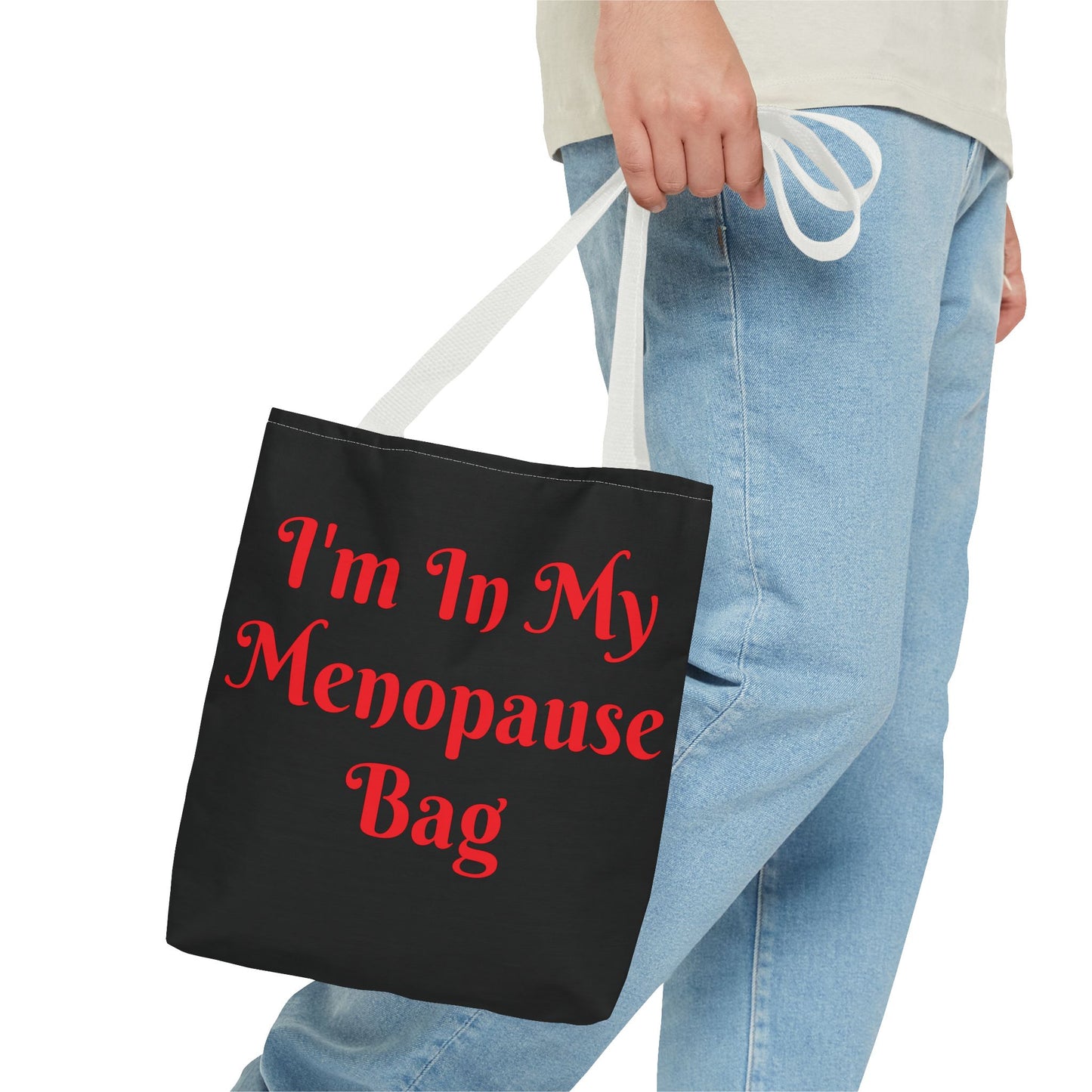Menopause Tote Bag - Cute & Stylish Carry-All for Menopause Assistance Tool Kit