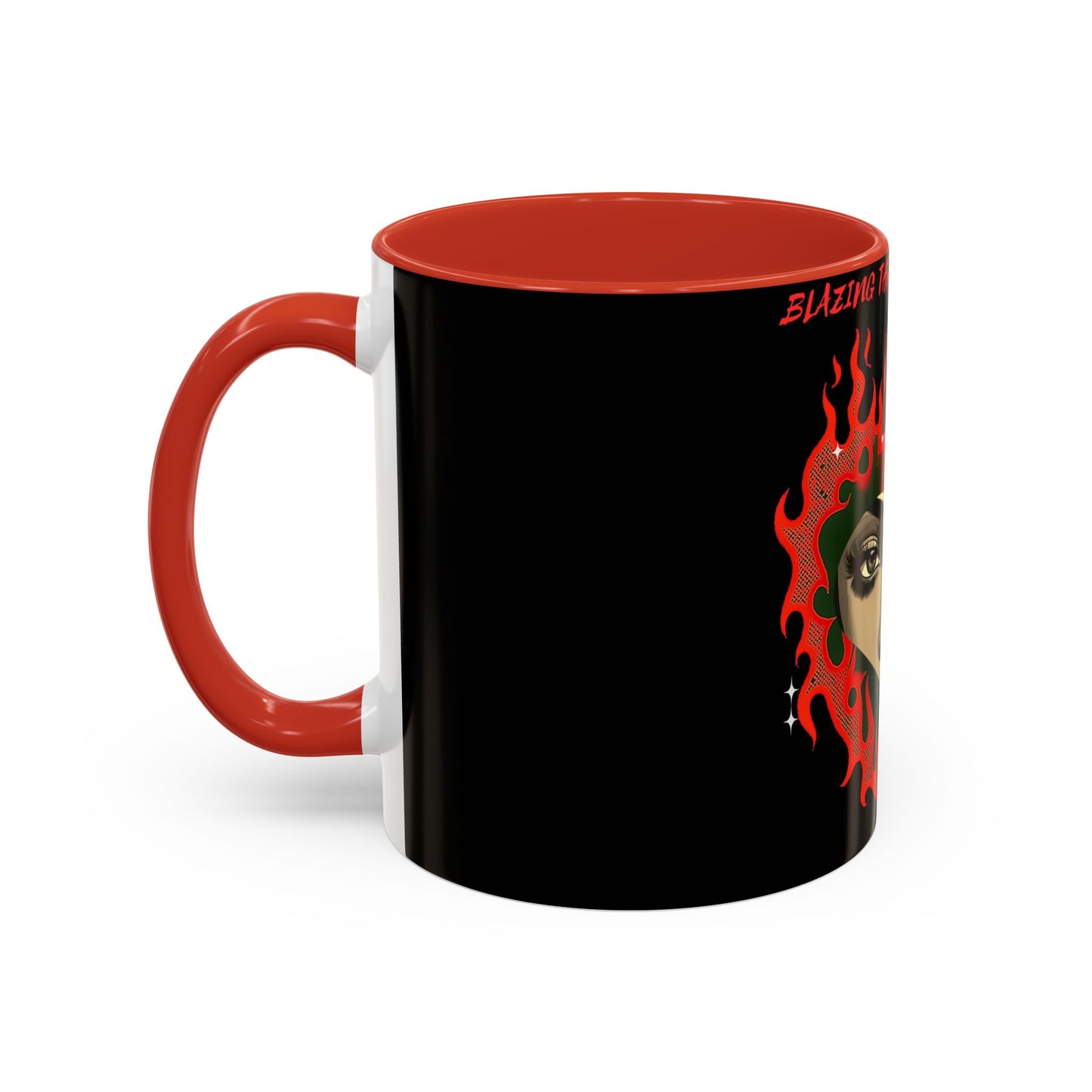 Sassy Accented Mug - Blazing Through Menopause - 11 or 15oz