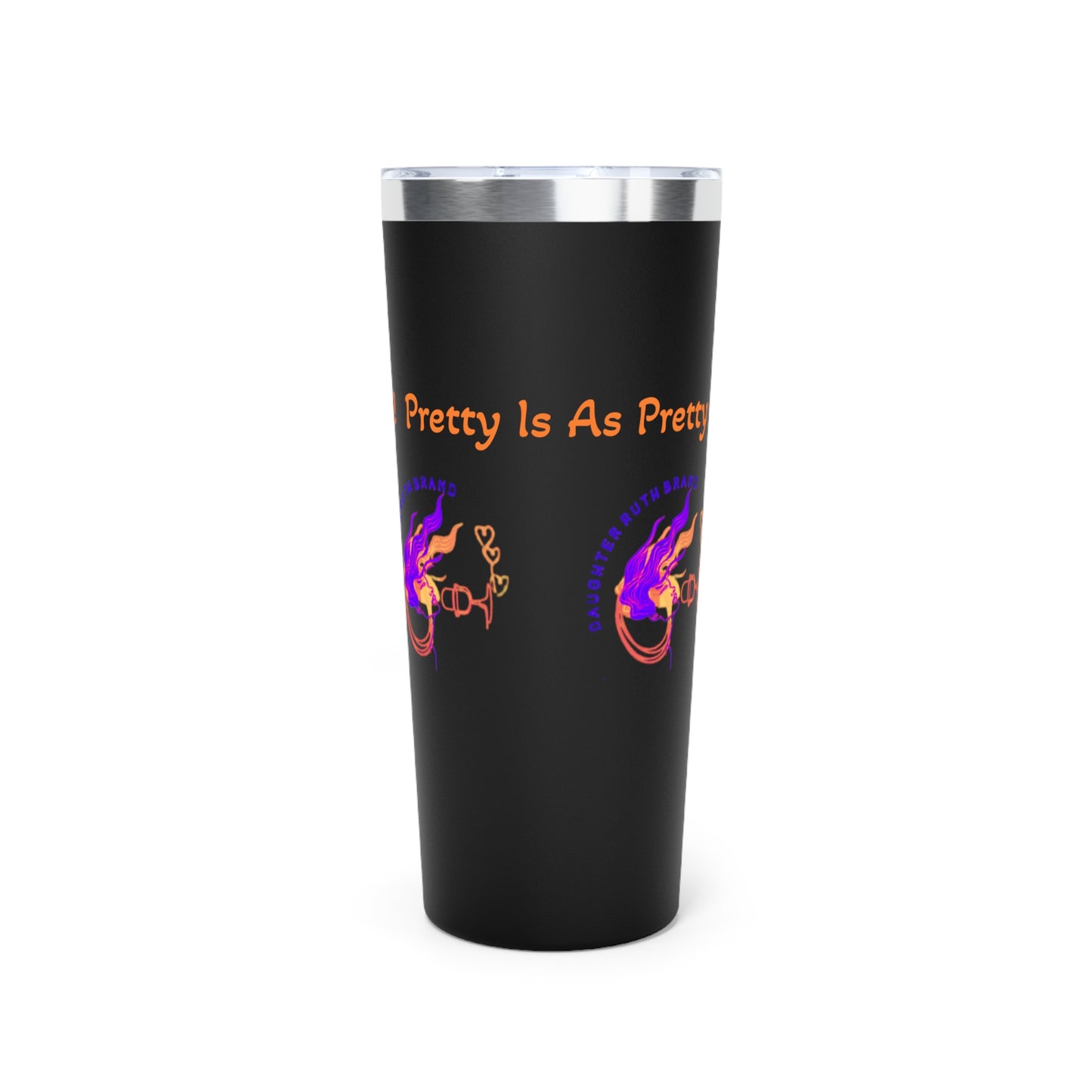 Copper Vacuum Insulated Pretty Girl Tumbler, 22oz