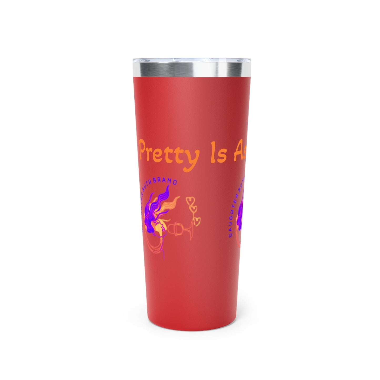 Copper Vacuum Insulated Pretty Girl Tumbler, 22oz