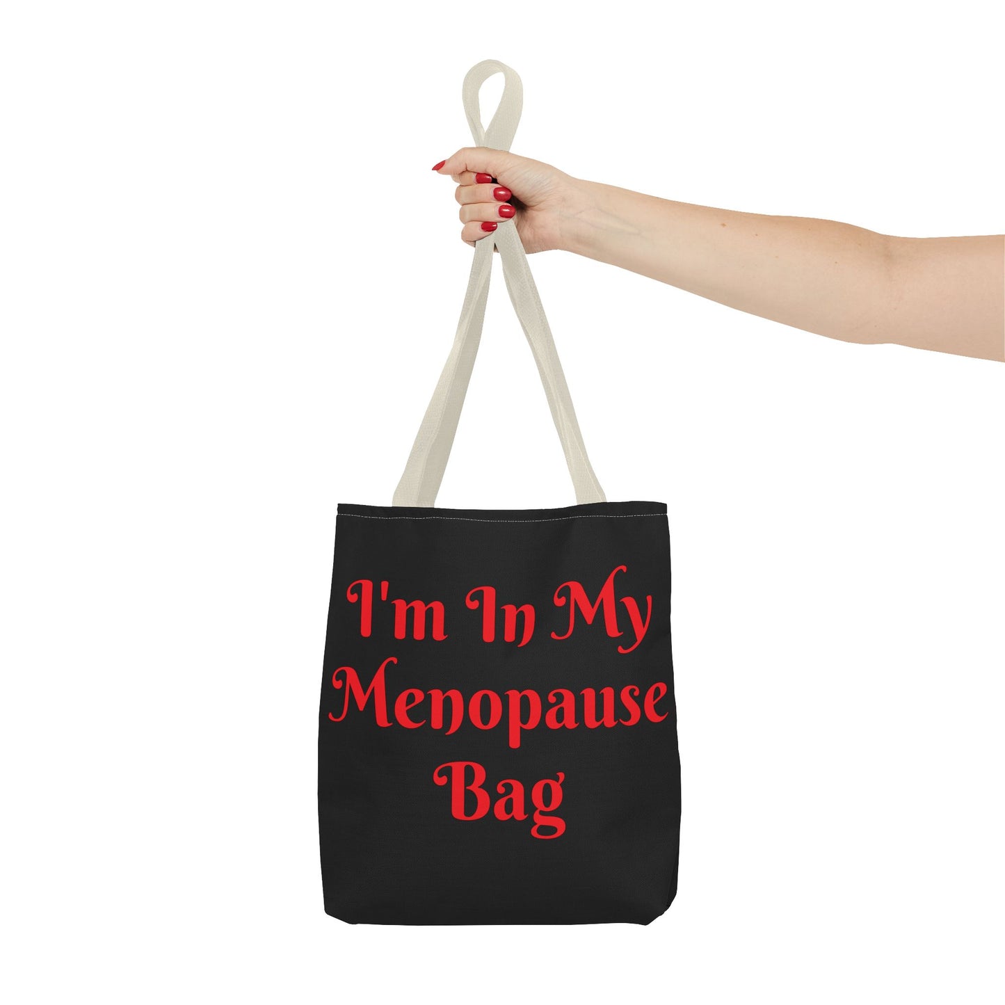 Menopause Tote Bag - Cute & Stylish Carry-All for Menopause Assistance Tool Kit