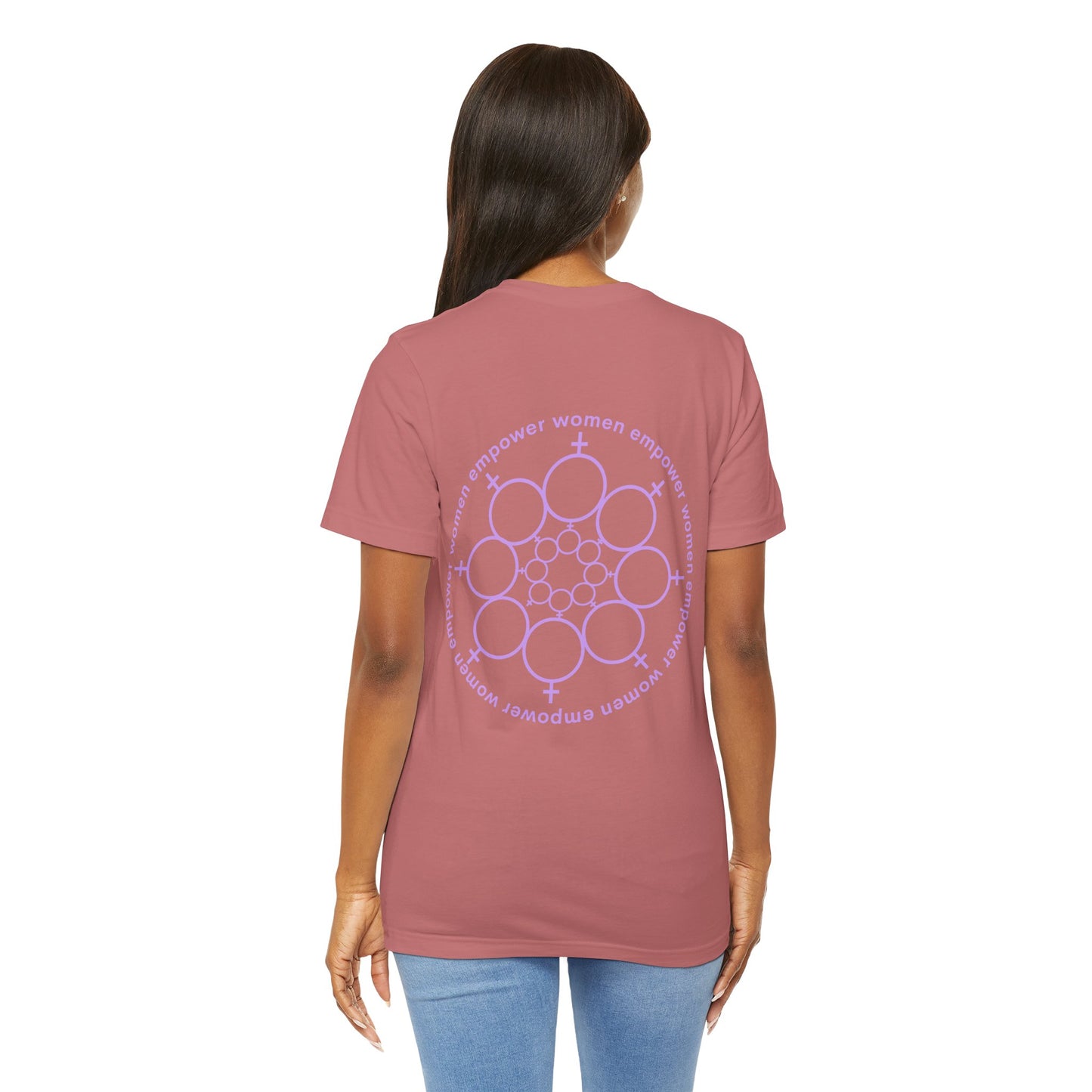 Empowered Women Short Sleeve Tee - Celebrate Women & Sisterhood