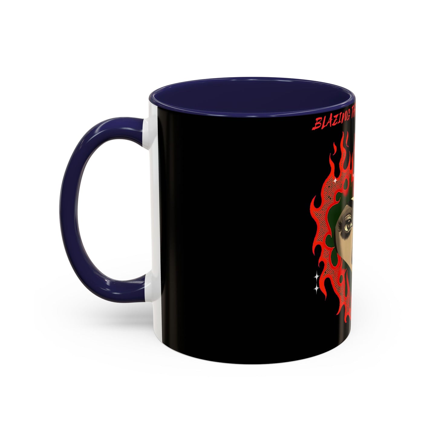 Sassy Accented Mug - Blazing Through Menopause - 11 or 15oz