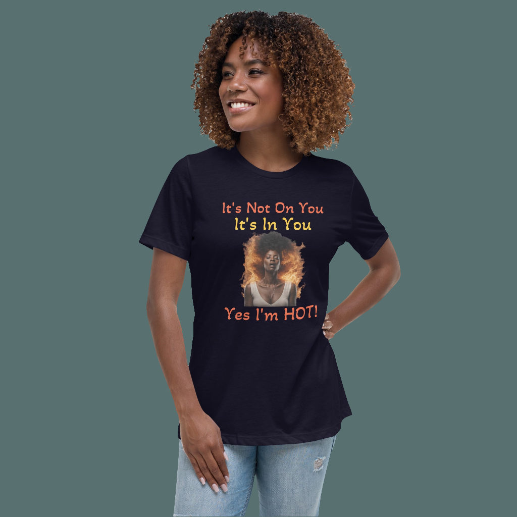 Women's Yes, I'm Hot Tee