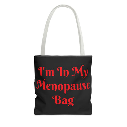 Menopause Tote Bag - Cute & Stylish Carry-All for Menopause Assistance Tool Kit