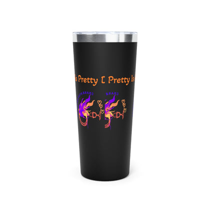 Copper Vacuum Insulated Pretty Girl Tumbler, 22oz