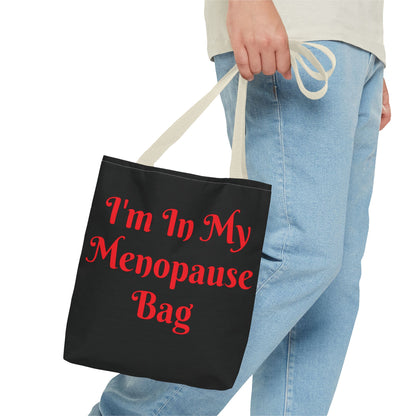 Menopause Tote Bag - Cute & Stylish Carry-All for Menopause Assistance Tool Kit