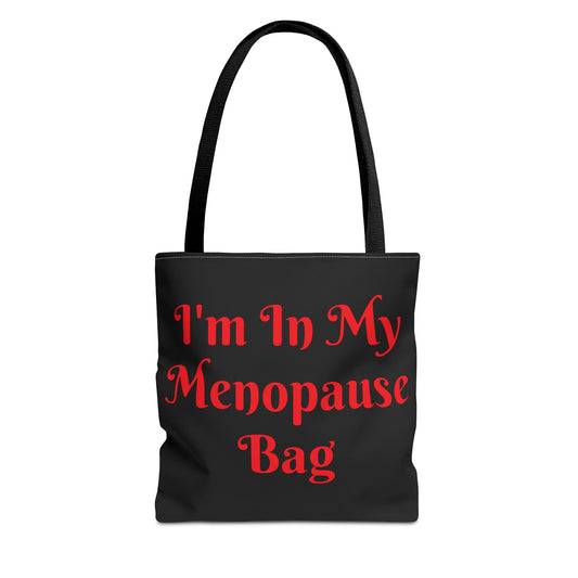 Menopause Tote Bag - Cute & Stylish Carry-All for Menopause Assistance Tool Kit