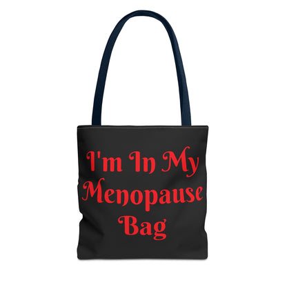 Menopause Tote Bag - Cute & Stylish Carry-All for Menopause Assistance Tool Kit