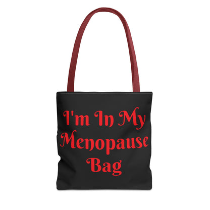 Menopause Tote Bag - Cute & Stylish Carry-All for Menopause Assistance Tool Kit