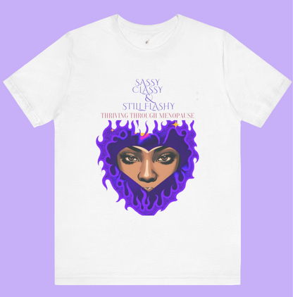 Feminine Strength Tee - Menopause Awareness